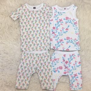 Tea toddler girl pjs size 5T
